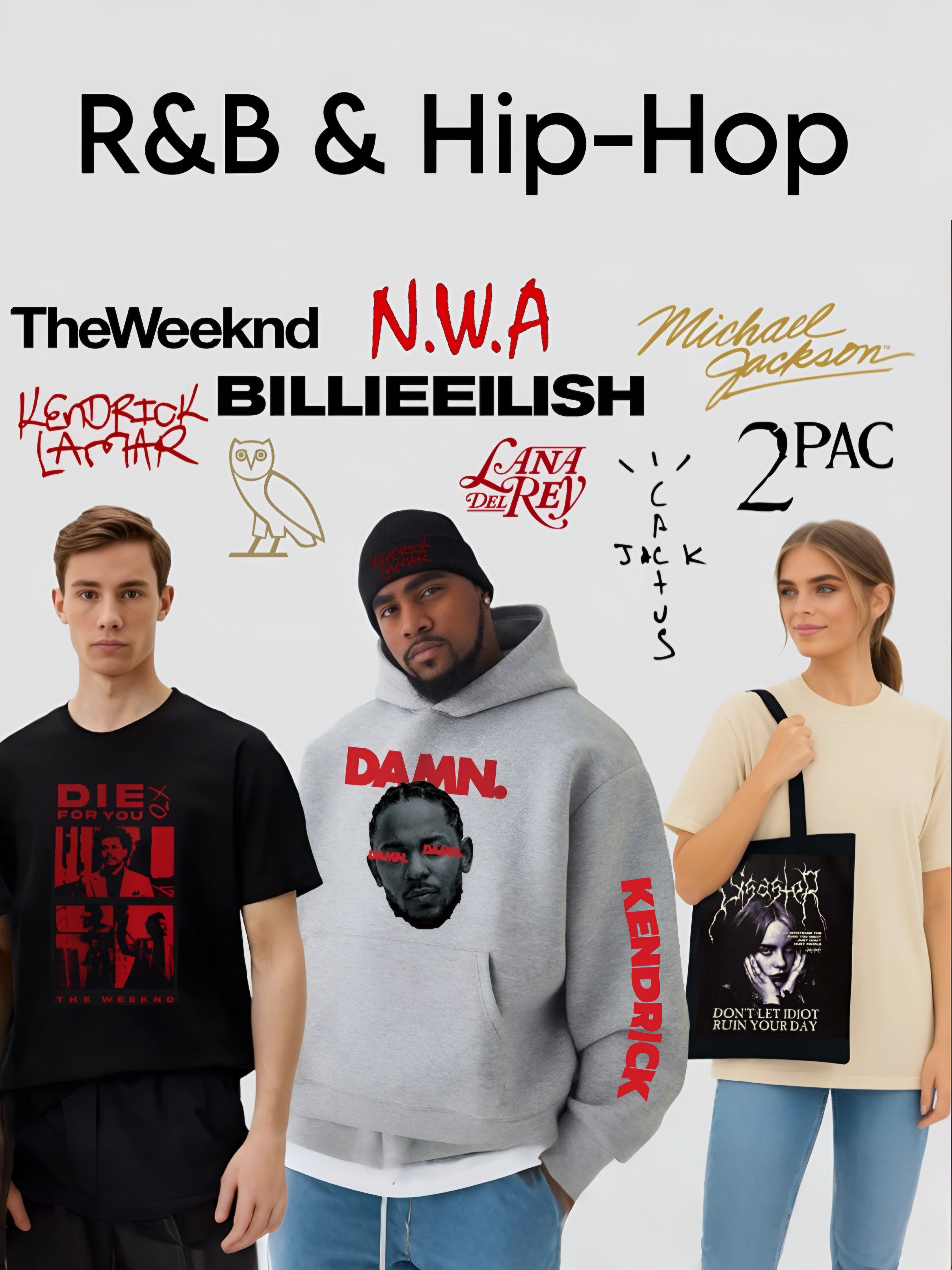 R&B & Hip-Hop Merch