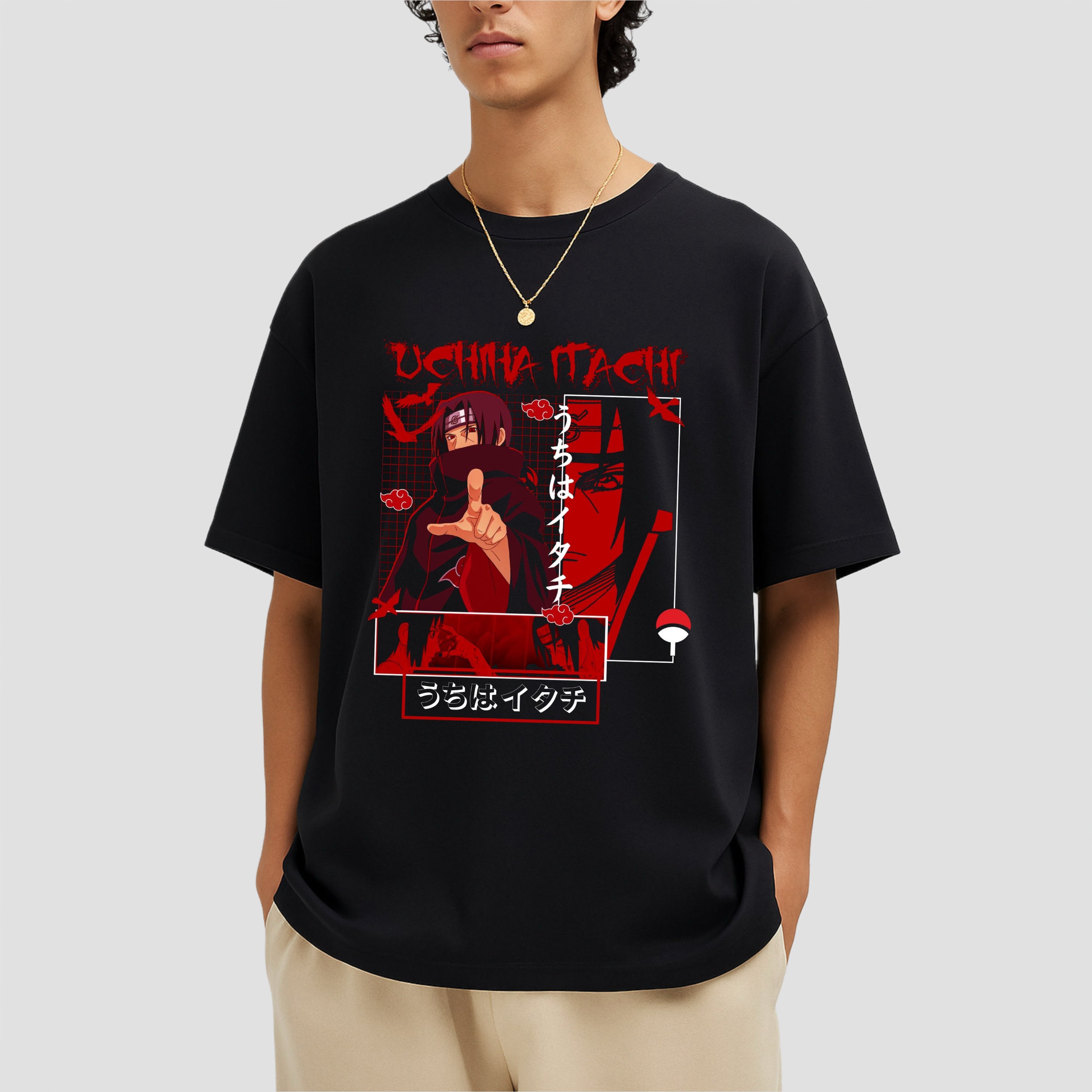 Itachi Uchiha (Naruto) - Oversized T-shirt