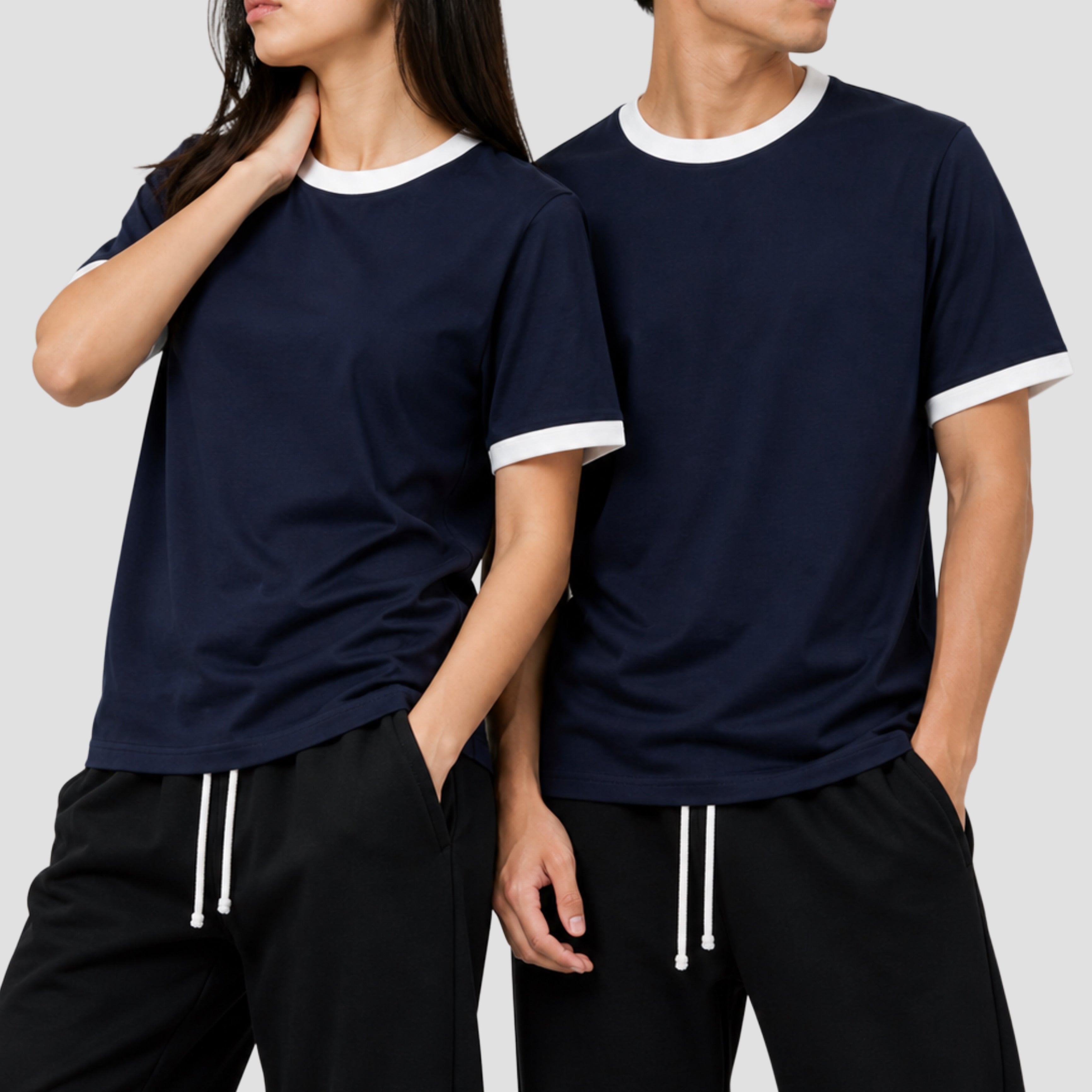 A Basic Regular Fit (Ringer) T-Shirt