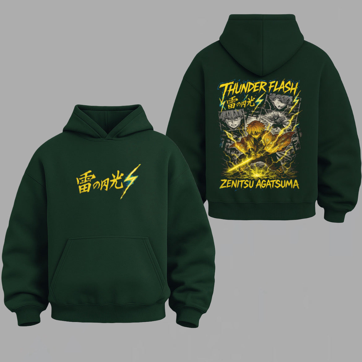 Zenitsu (Demon Slayer) - Oversized Hoodie
