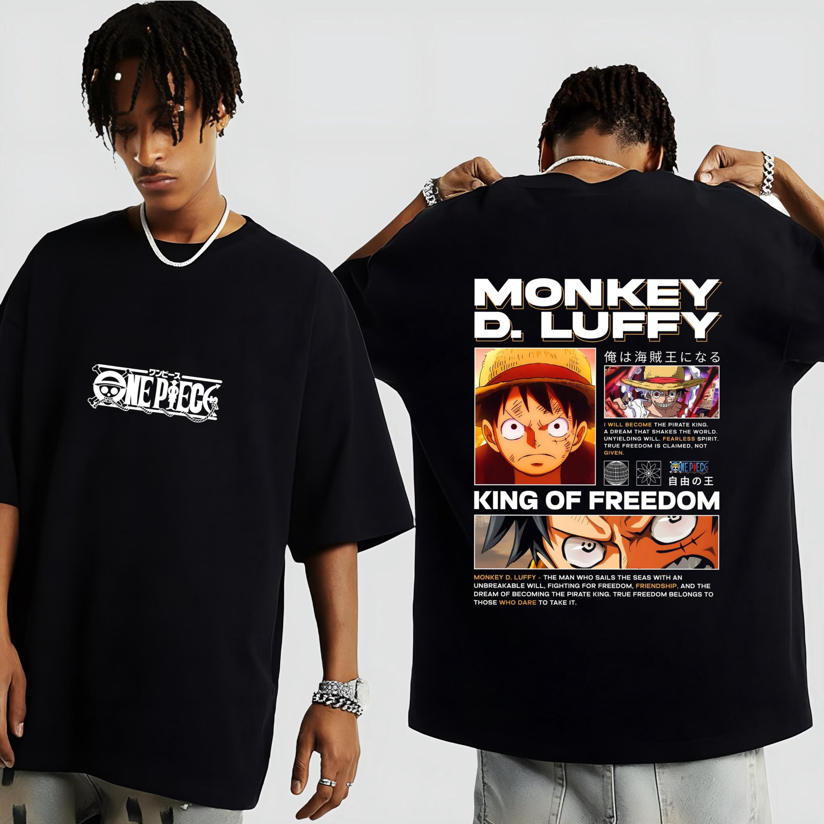 Luffy (One Piece) - Oversized T-shirt