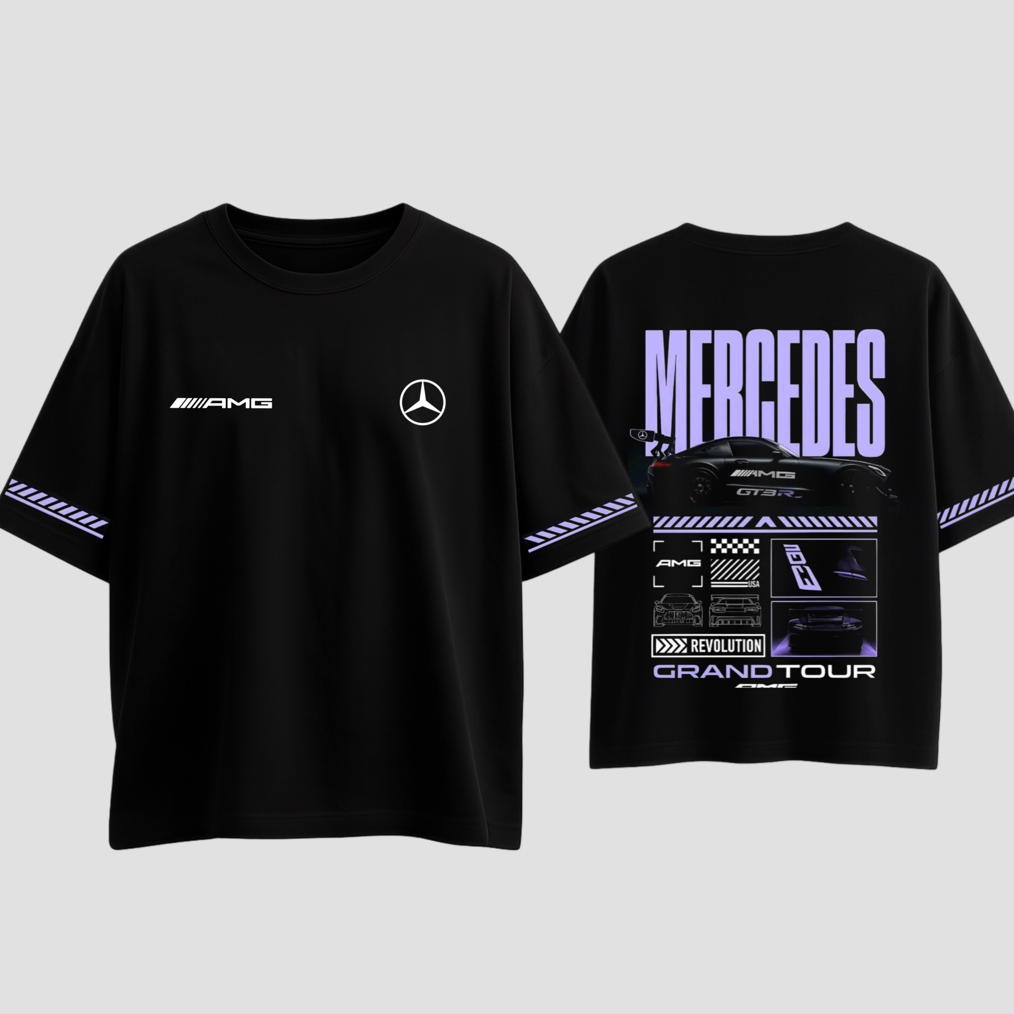 Mercedes (AMG-GT3) - Oversized T-Shirt