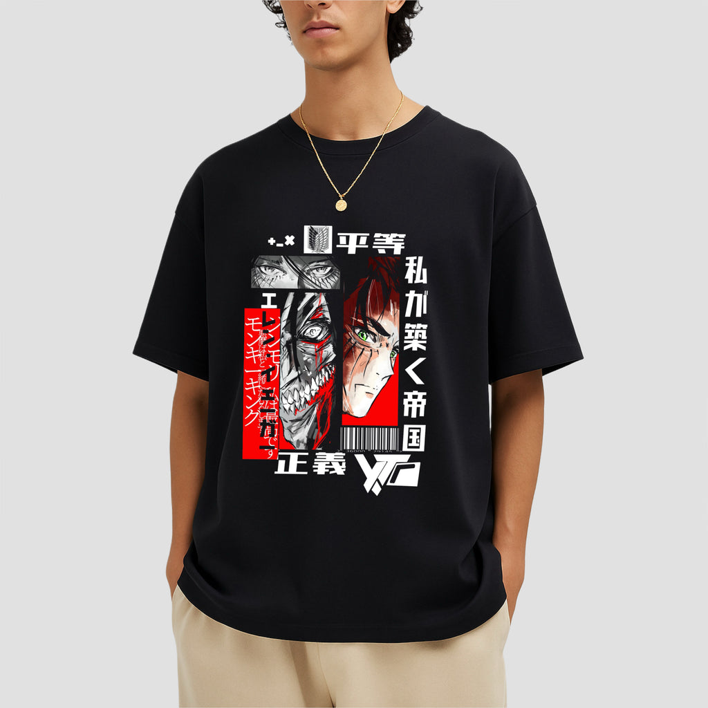 Eren Yeager (AOT) - Oversized T-shirt