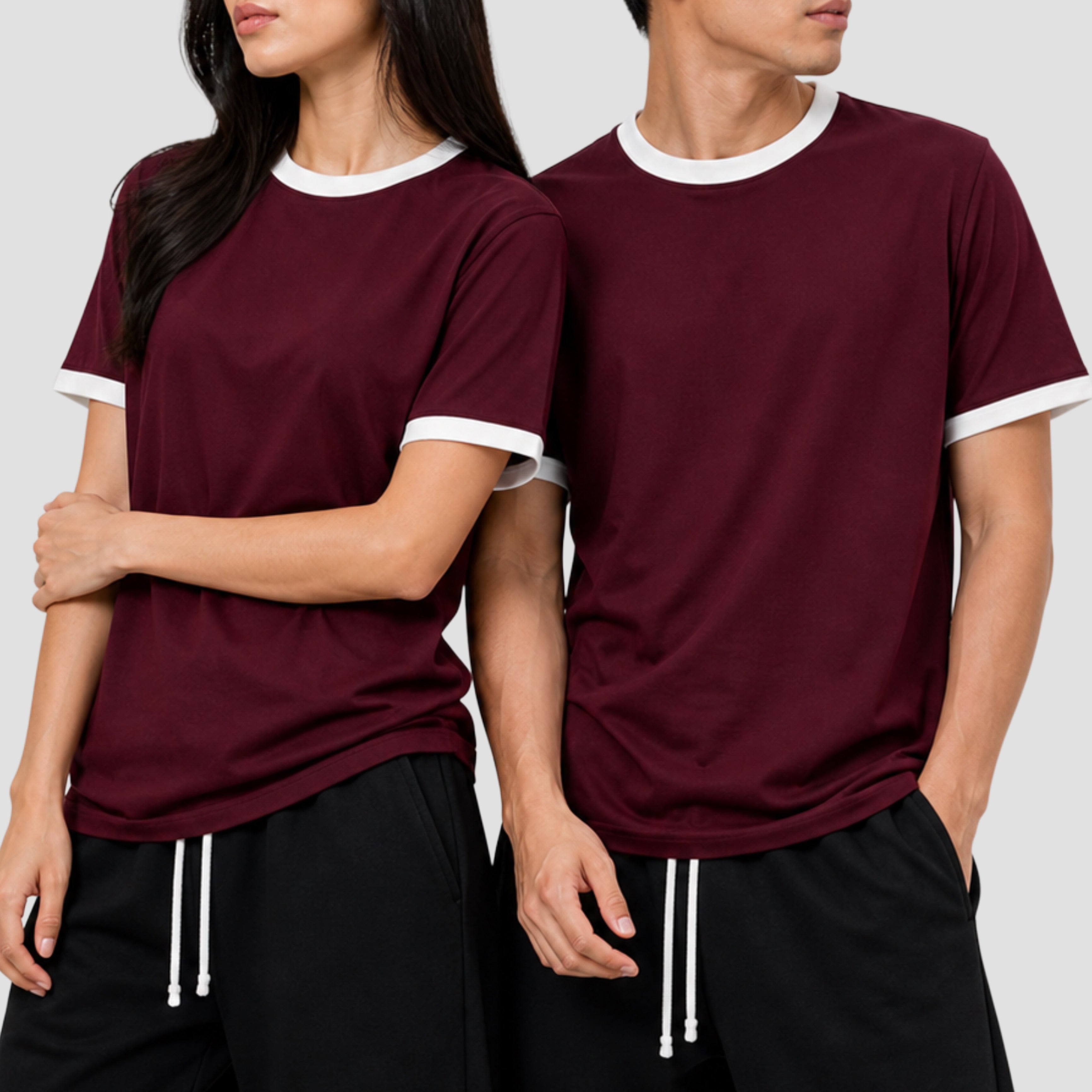 A Basic Regular Fit (Ringer) T-Shirt