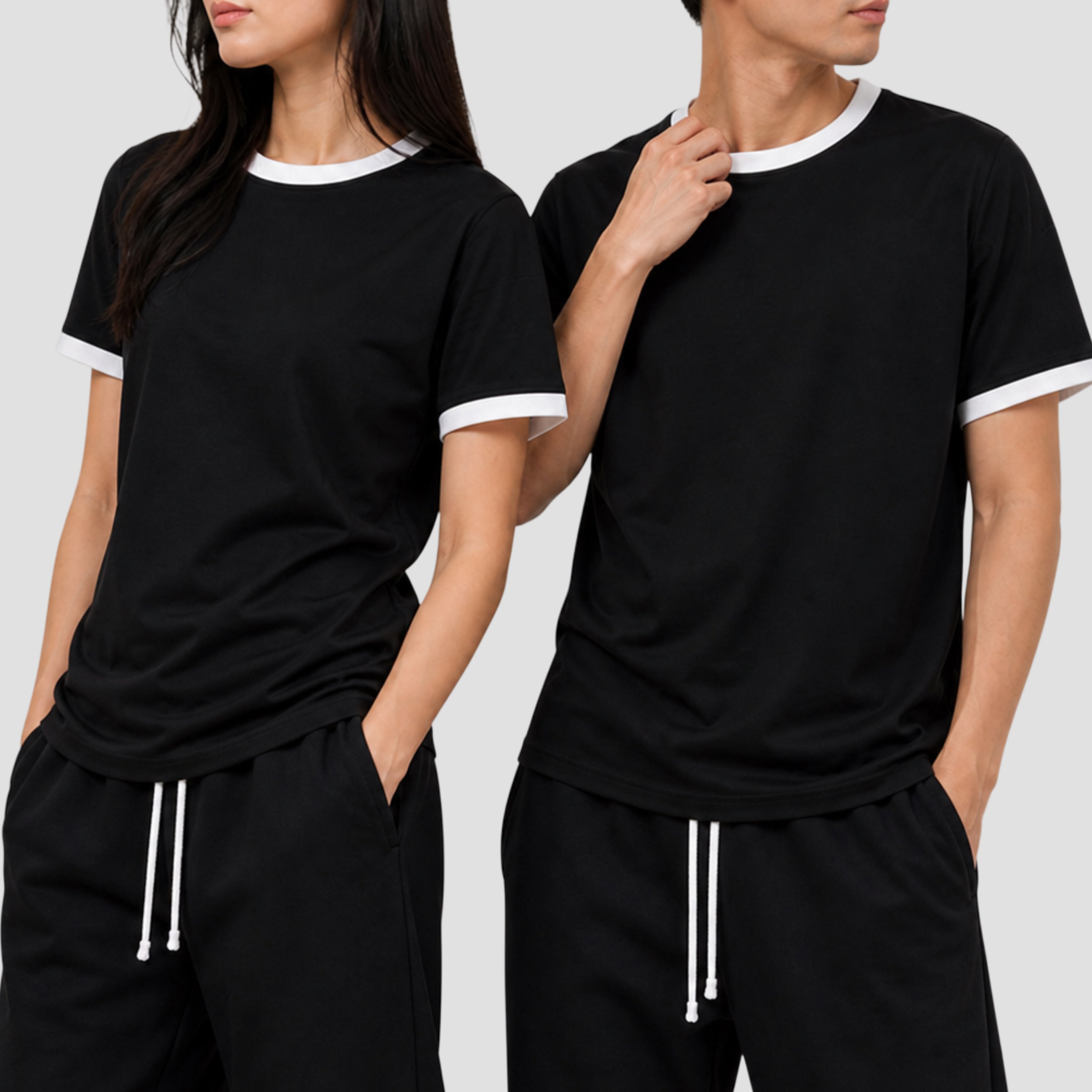 A Basic Regular Fit (Ringer) T-Shirt