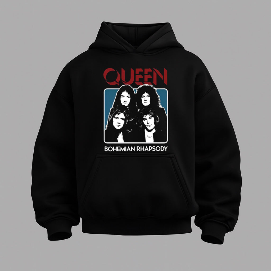 كوين - هودي كبير الحجم