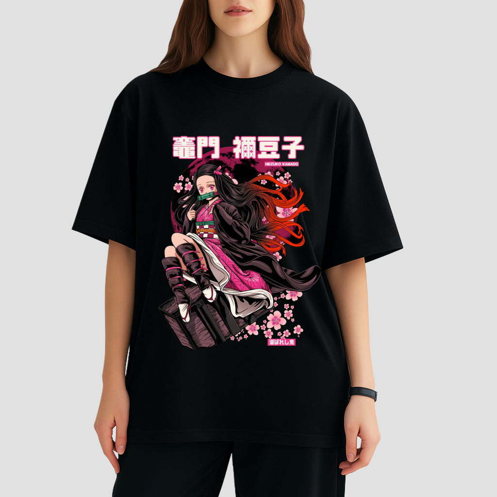 Nezuko - Oversized T-shirt (Demon Slayer)