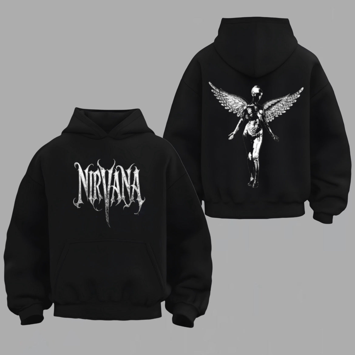 Nirvana - Oversized Hoodie