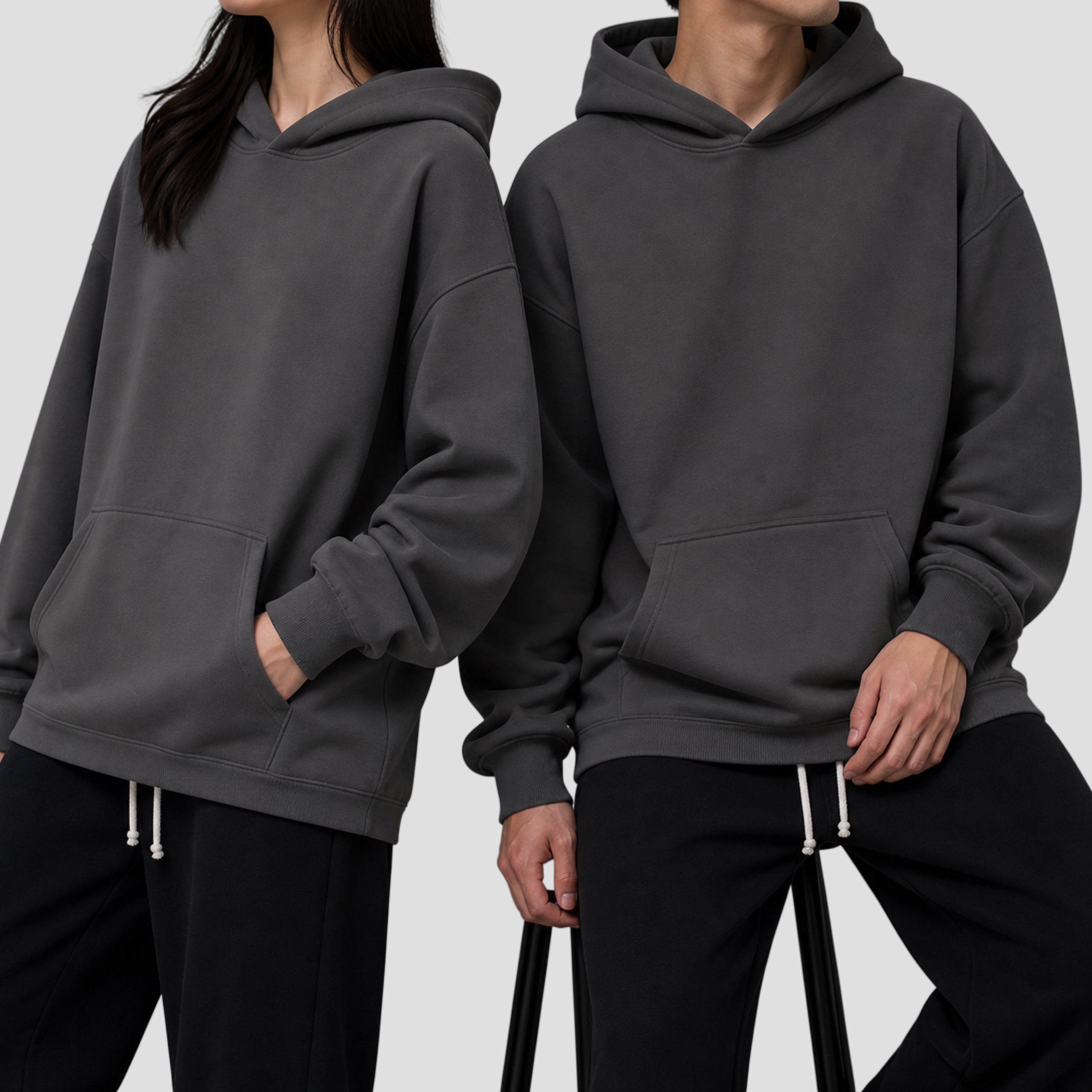 A Basic Oversized Hoodie