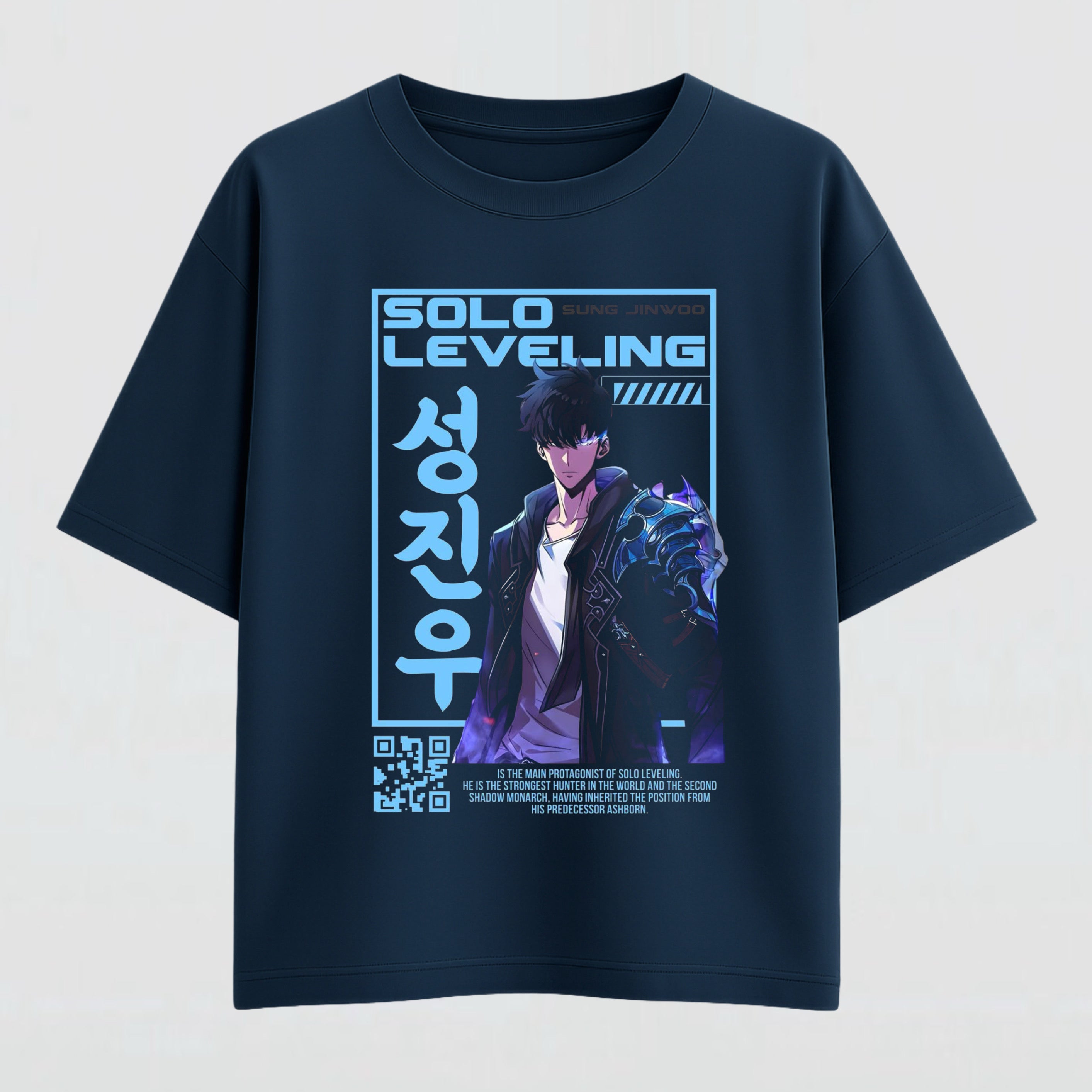 Sung Jin-Woo (Solo Leveling) - Oversized T-shirt