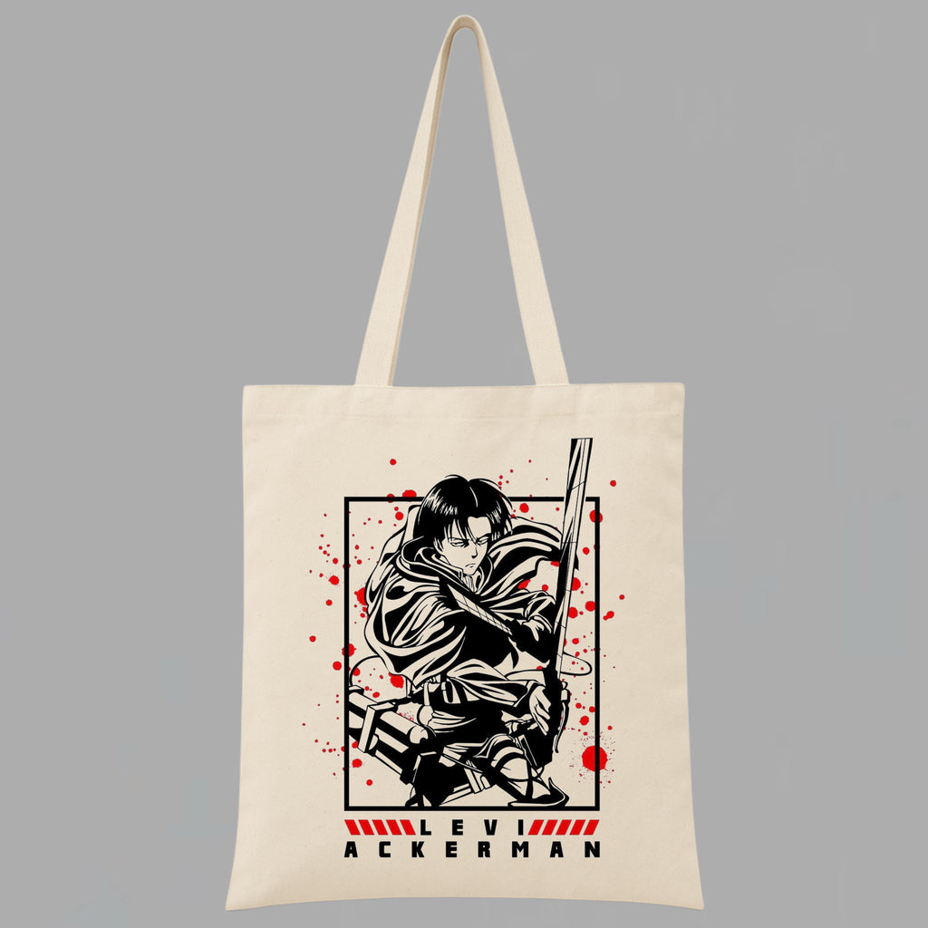Levi Ackerman (AOT) - Tote Bag