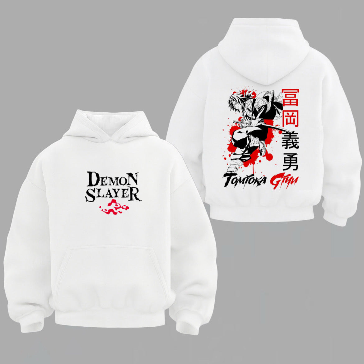 Giyu (Demon Slayer) - Oversized Hoodie