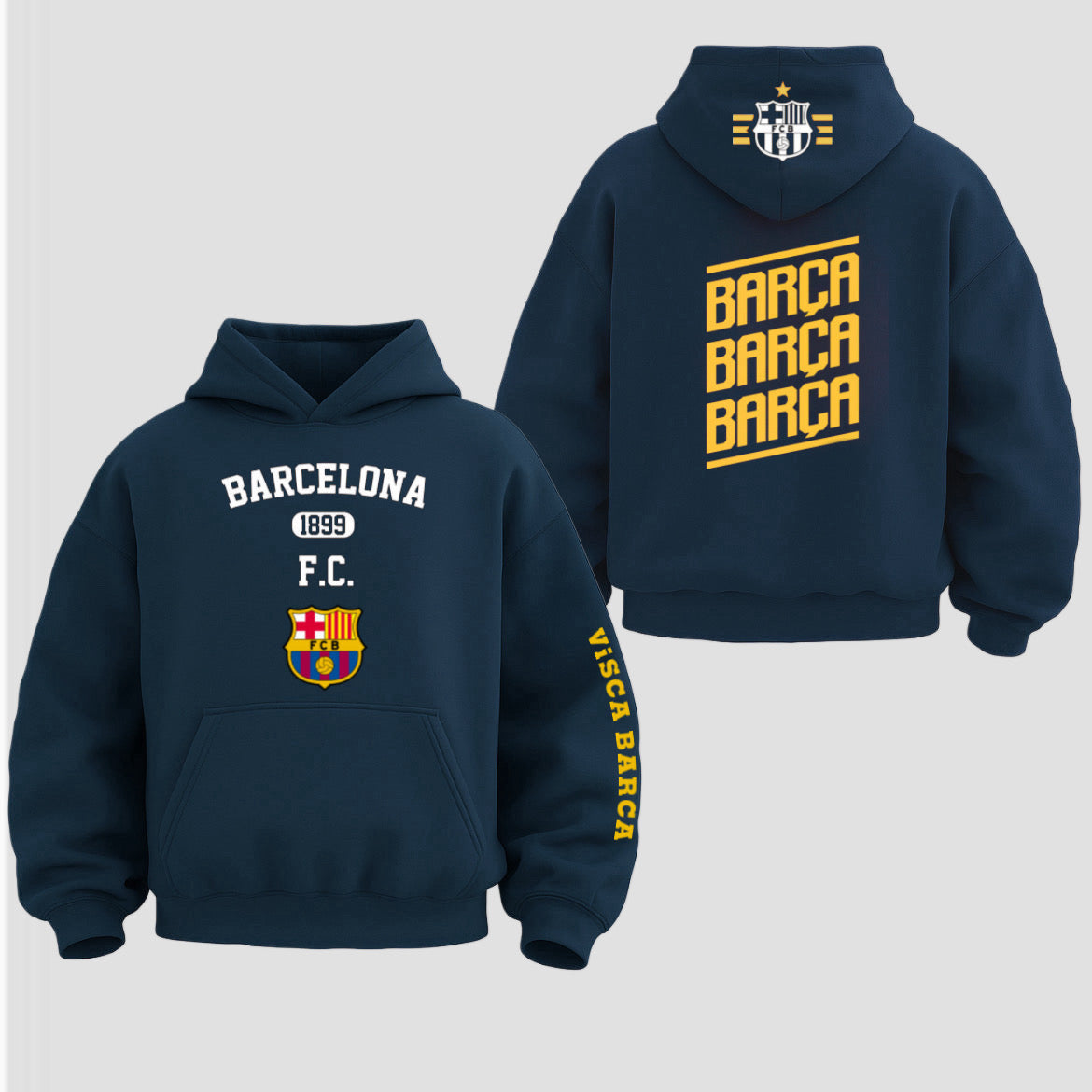 FC Barcelona - Oversized Hoodie