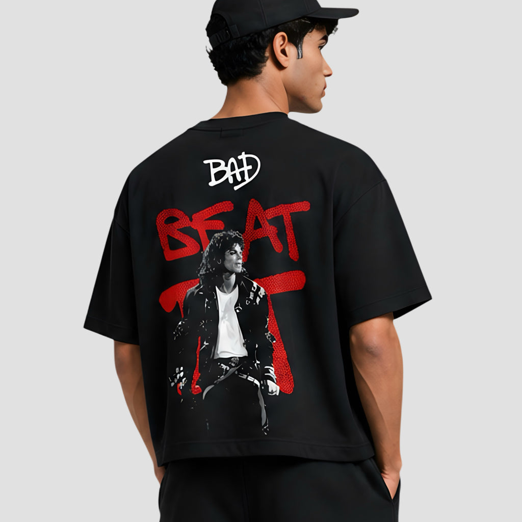 Michael Jackson Full Set (Boxy Fit T-shirt + Baggy Sweatpants + Cap)