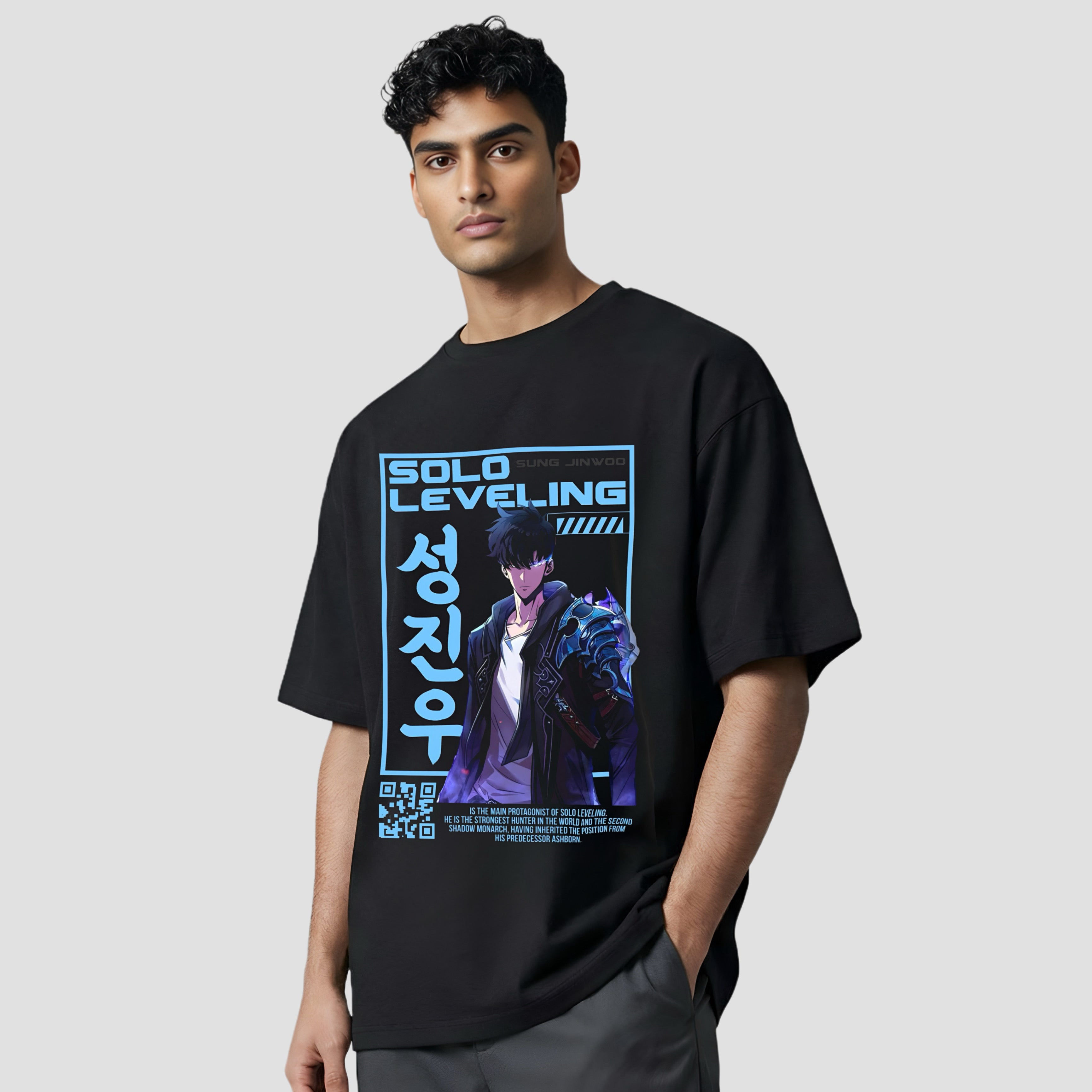 Sung Jin-Woo (Solo Leveling) - Oversized T-shirt