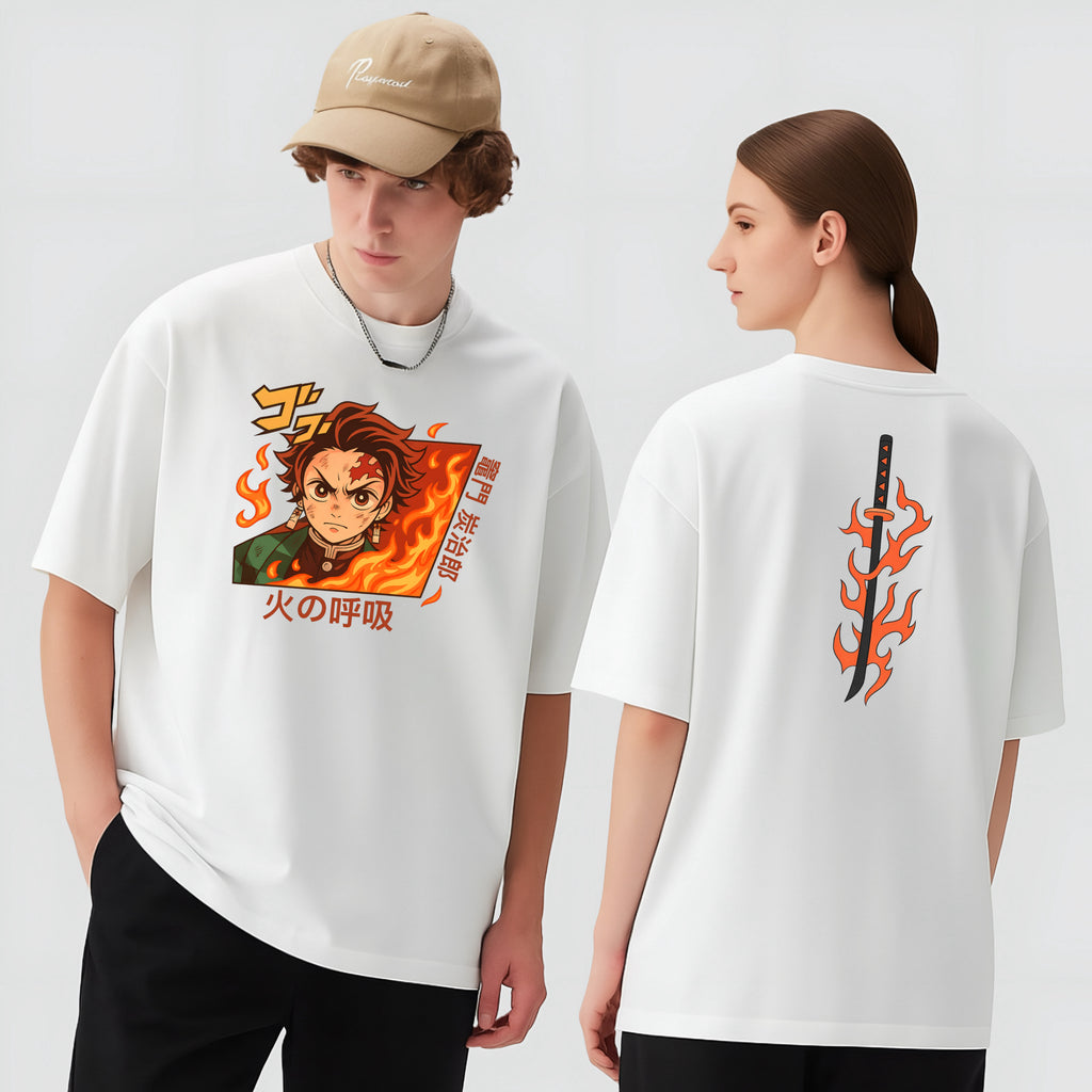 Tanjiro (Demon Slayer) - Oversized T-shirt