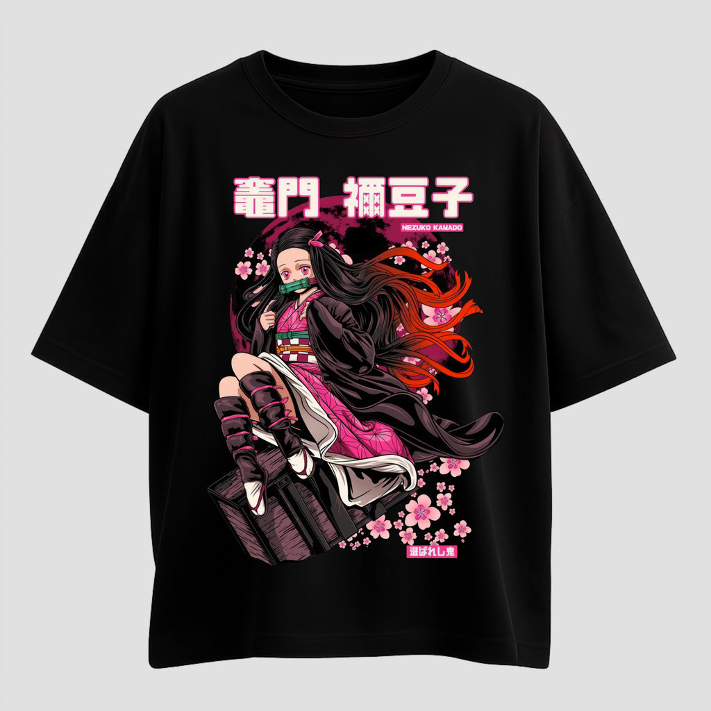 Nezuko - Oversized T-shirt (Demon Slayer)