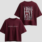 Bon Jovi - Boxy Fit T-shirt