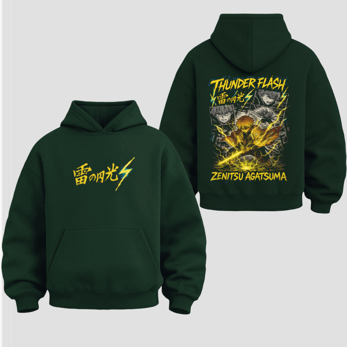 Zenitsu (Demon Slayer) - Oversized Hoodie