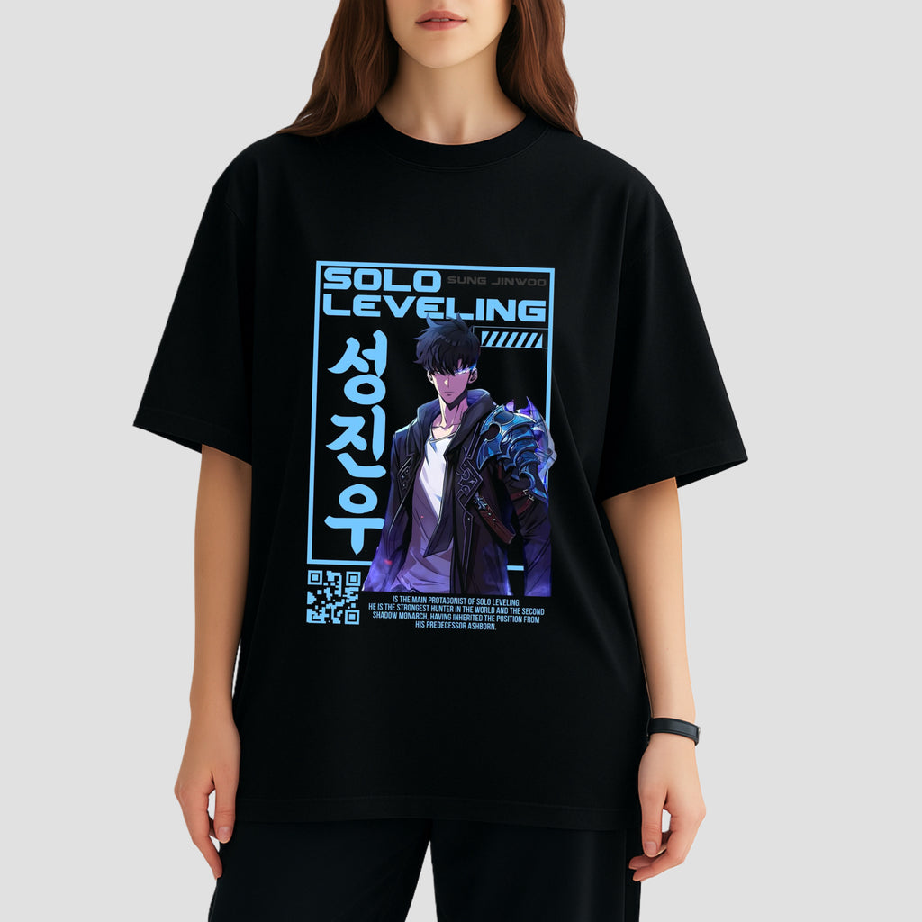 Sung Jin-Woo (Solo Leveling) - Oversized T-shirt