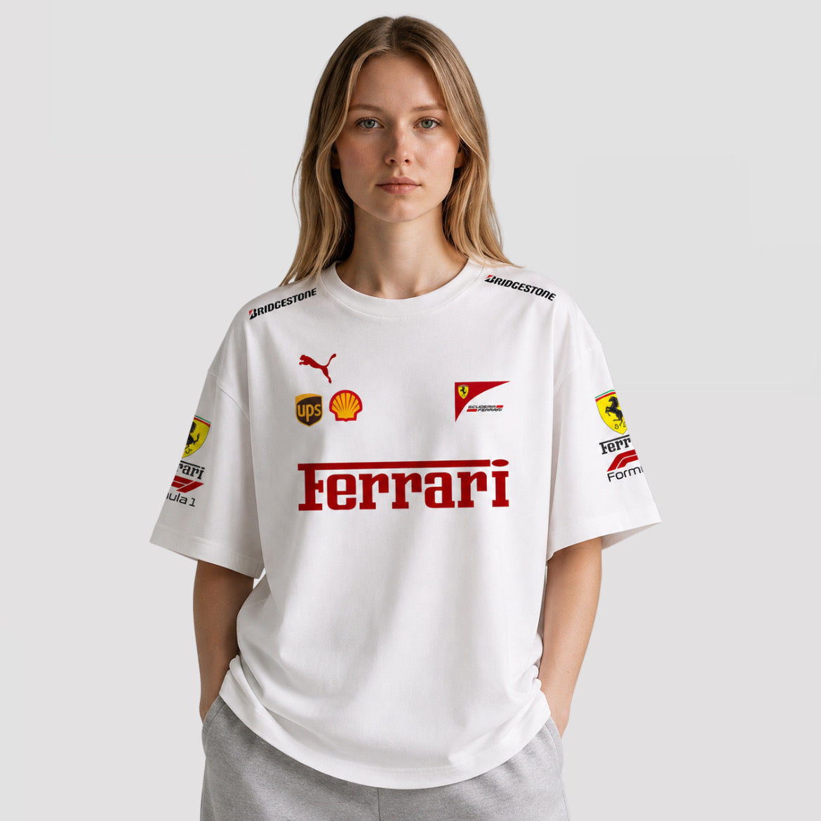 Ferrari - Oversized T-shirt