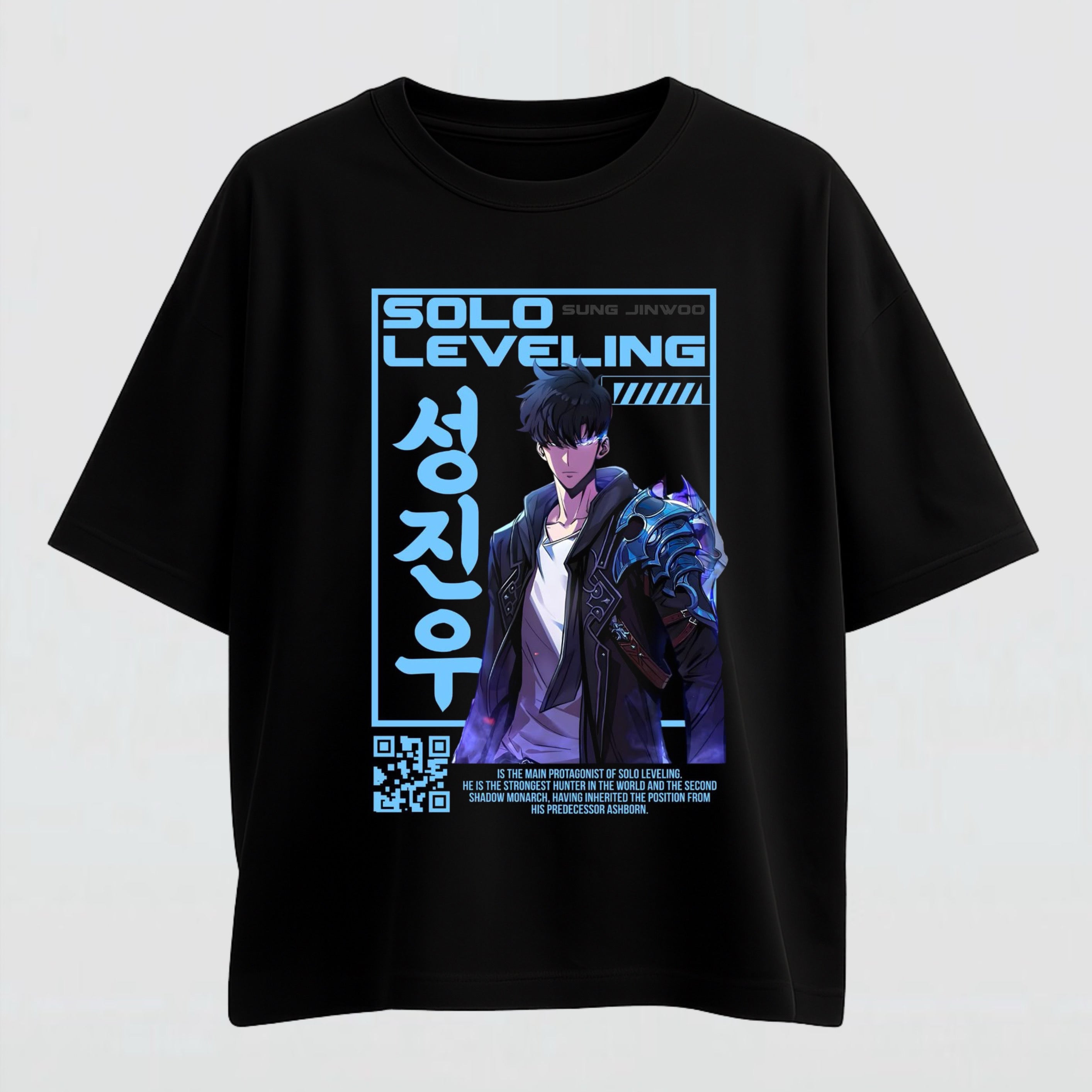 Sung Jin-Woo (Solo Leveling) - Oversized T-shirt