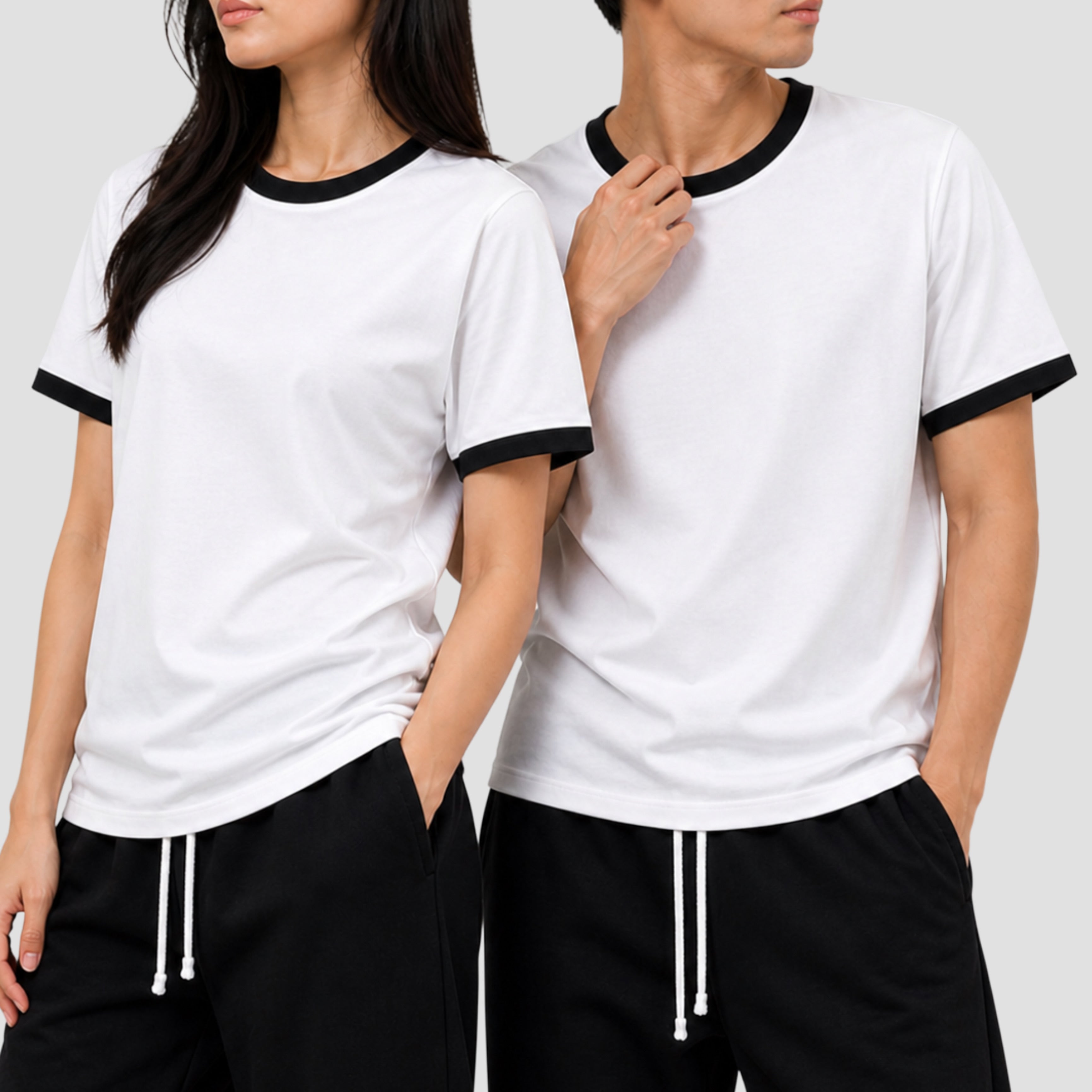 A Basic Regular Fit (Ringer) T-Shirt