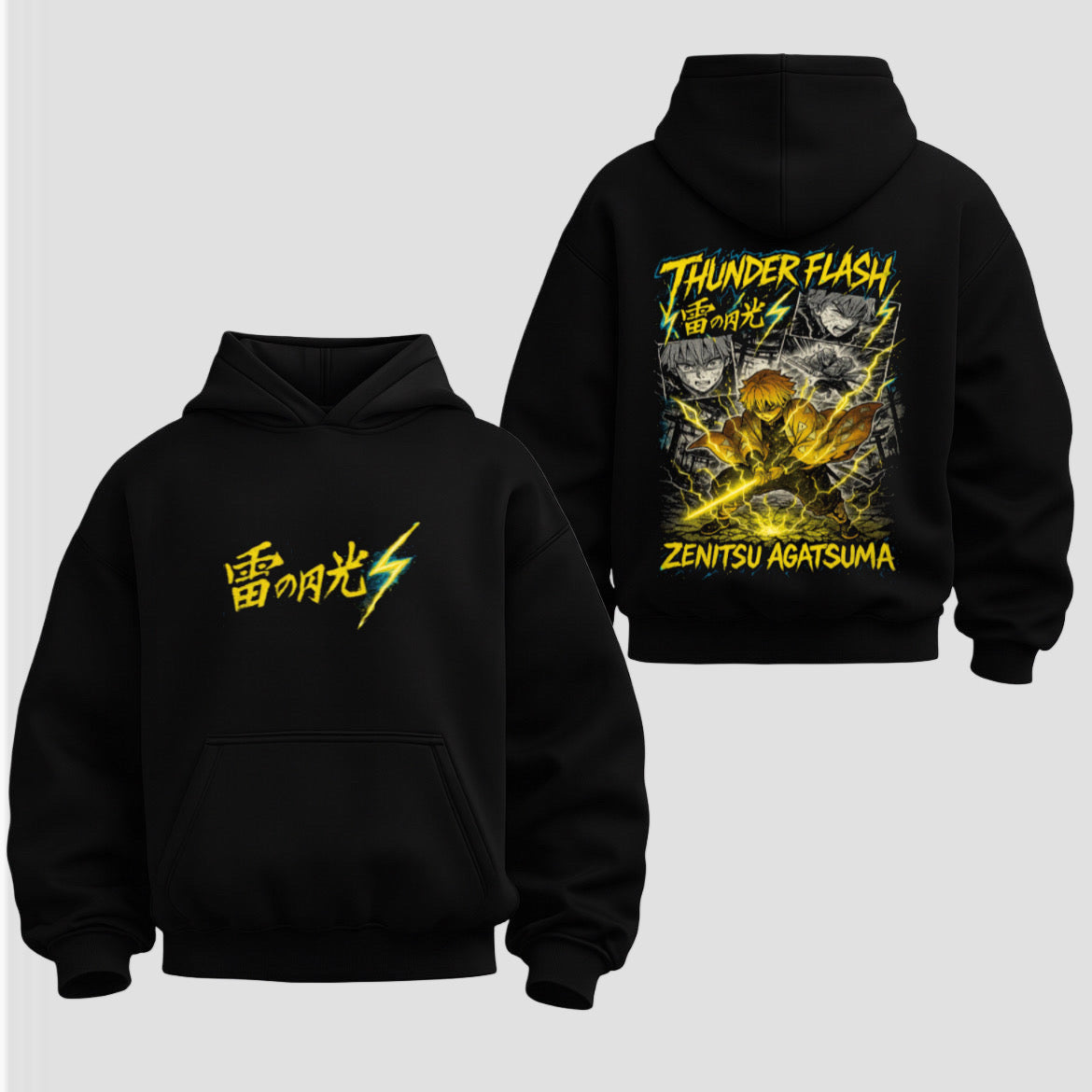 Zenitsu (Demon Slayer) - Oversized Hoodie