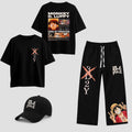 Luffy (One Piece) - Full Set (Oversized T-shirt - Baggy Sweatpants - Cap)