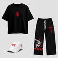 Berserk - Full Set (Oversized T-shirt + Baggy Sweatpants + Cap)