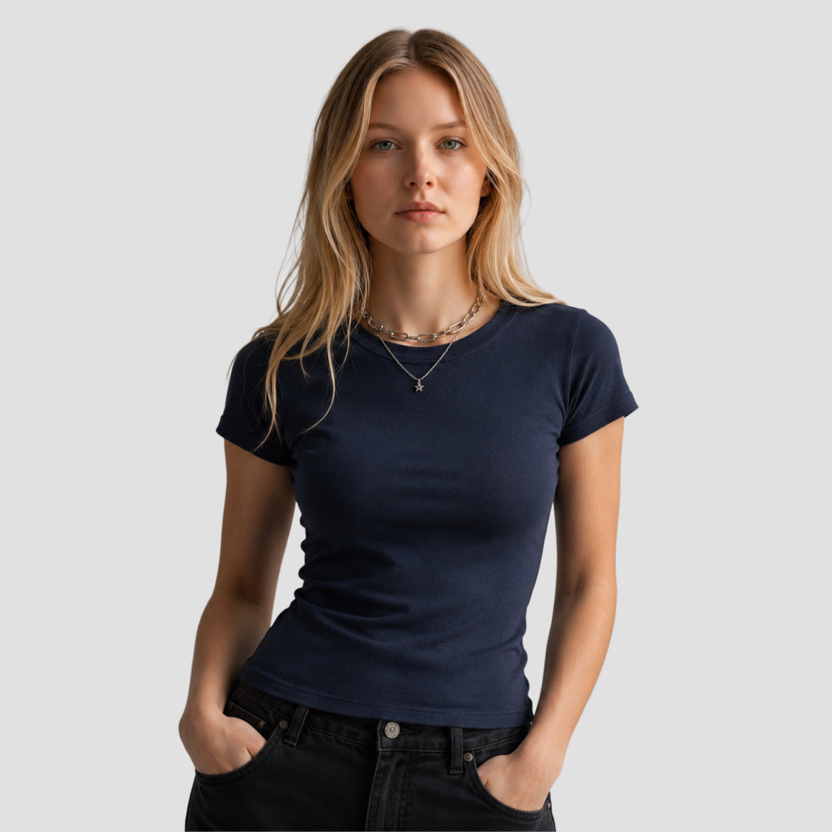 A Basic Women’s Fitted Top