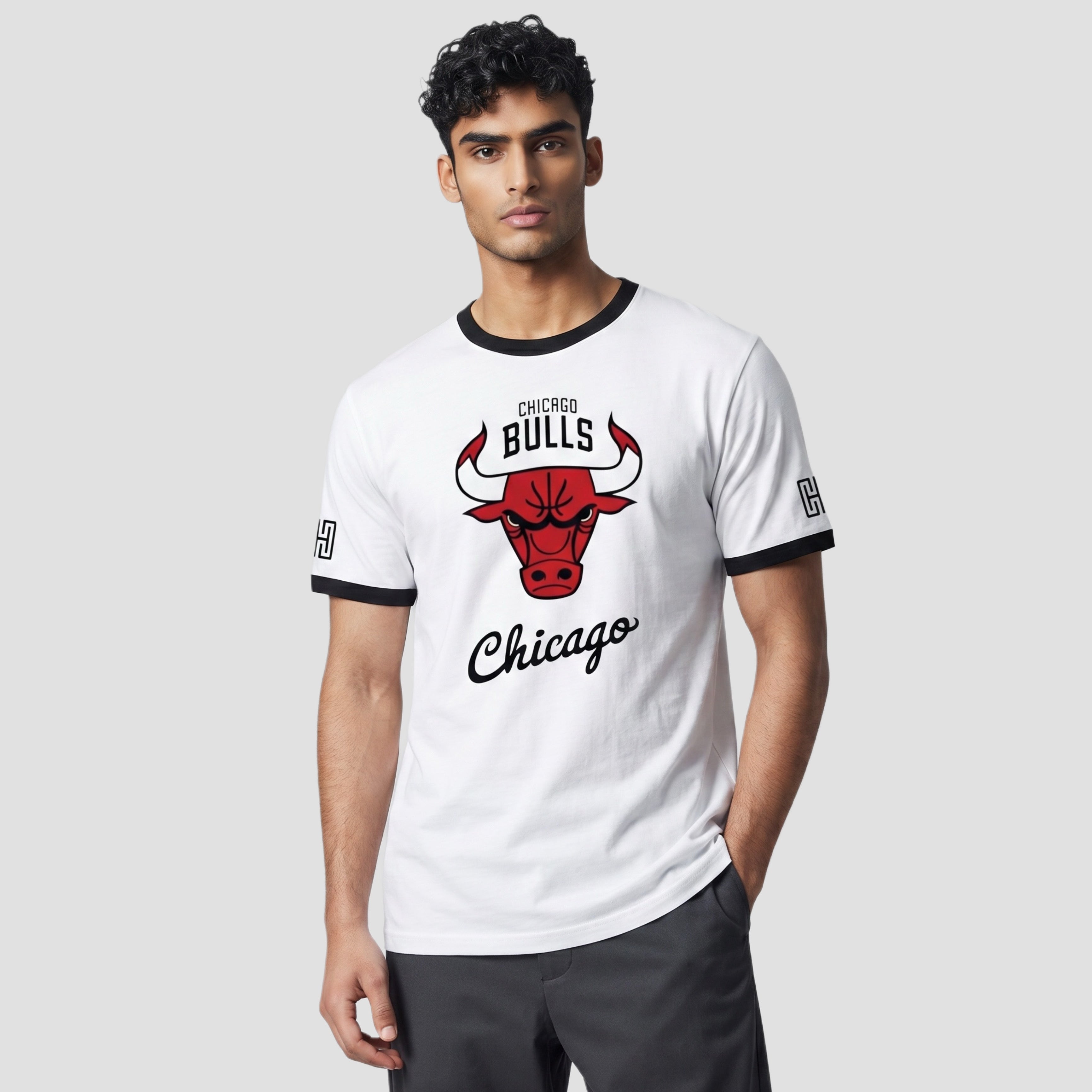 Chicago Bulls - Regular Fit (Ringer) T-Shirt – JEMX