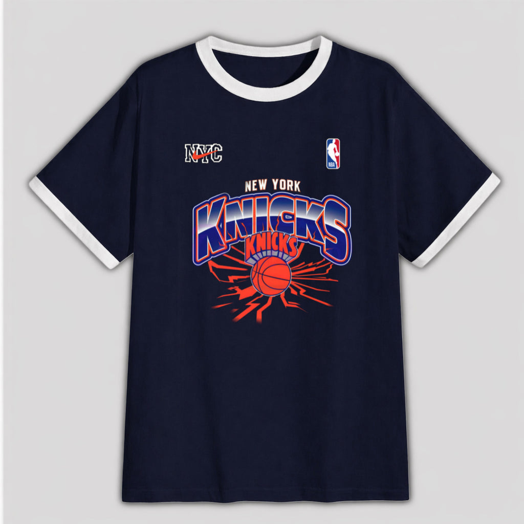 New York Knicks - Regular Fit (Ringer) T-Shirt