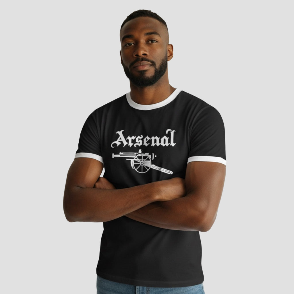 Arsenal F.C. - Regular Fit (Ringer) T-Shirt