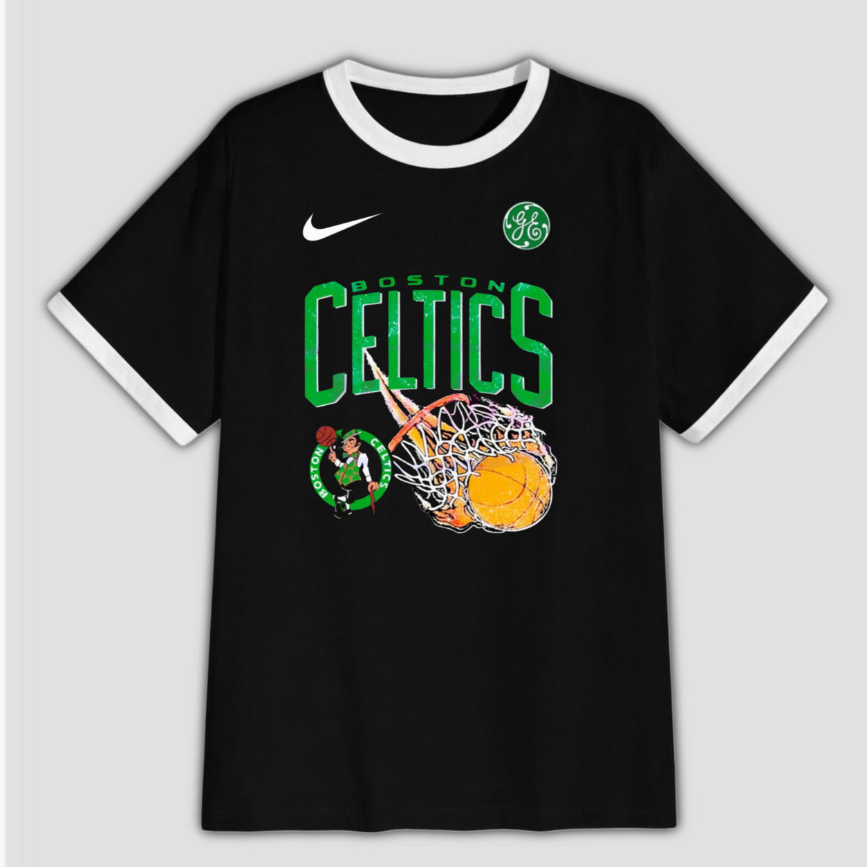Boston Celtics - Regular Fit (Ringer) T-Shirt