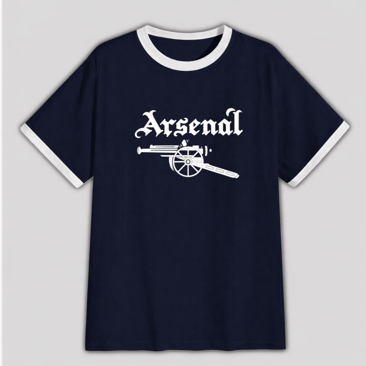 Arsenal F.C. - Regular Fit (Ringer) T-Shirt