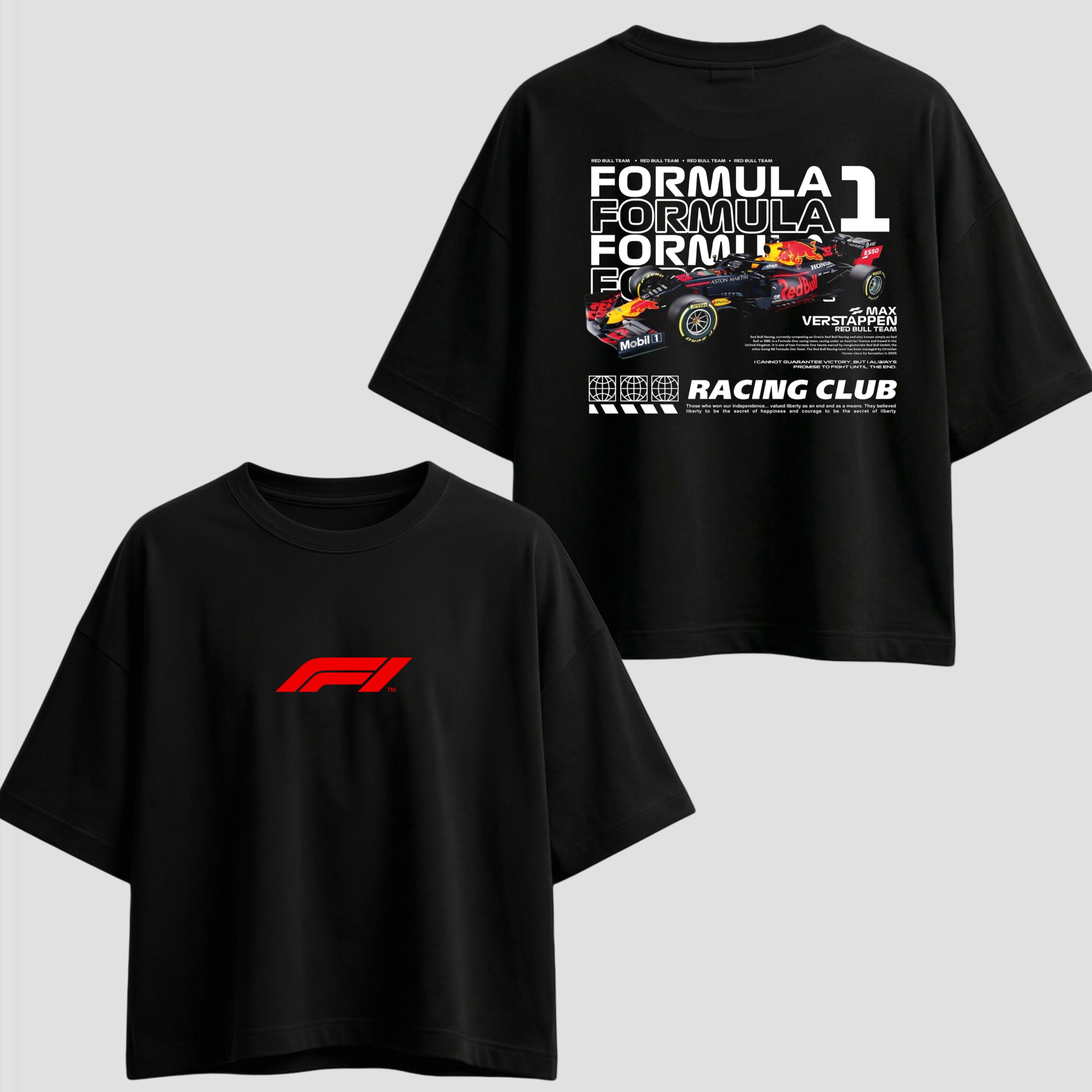 F1 (Red Bull Team) - Boxy Fit T-Shirt