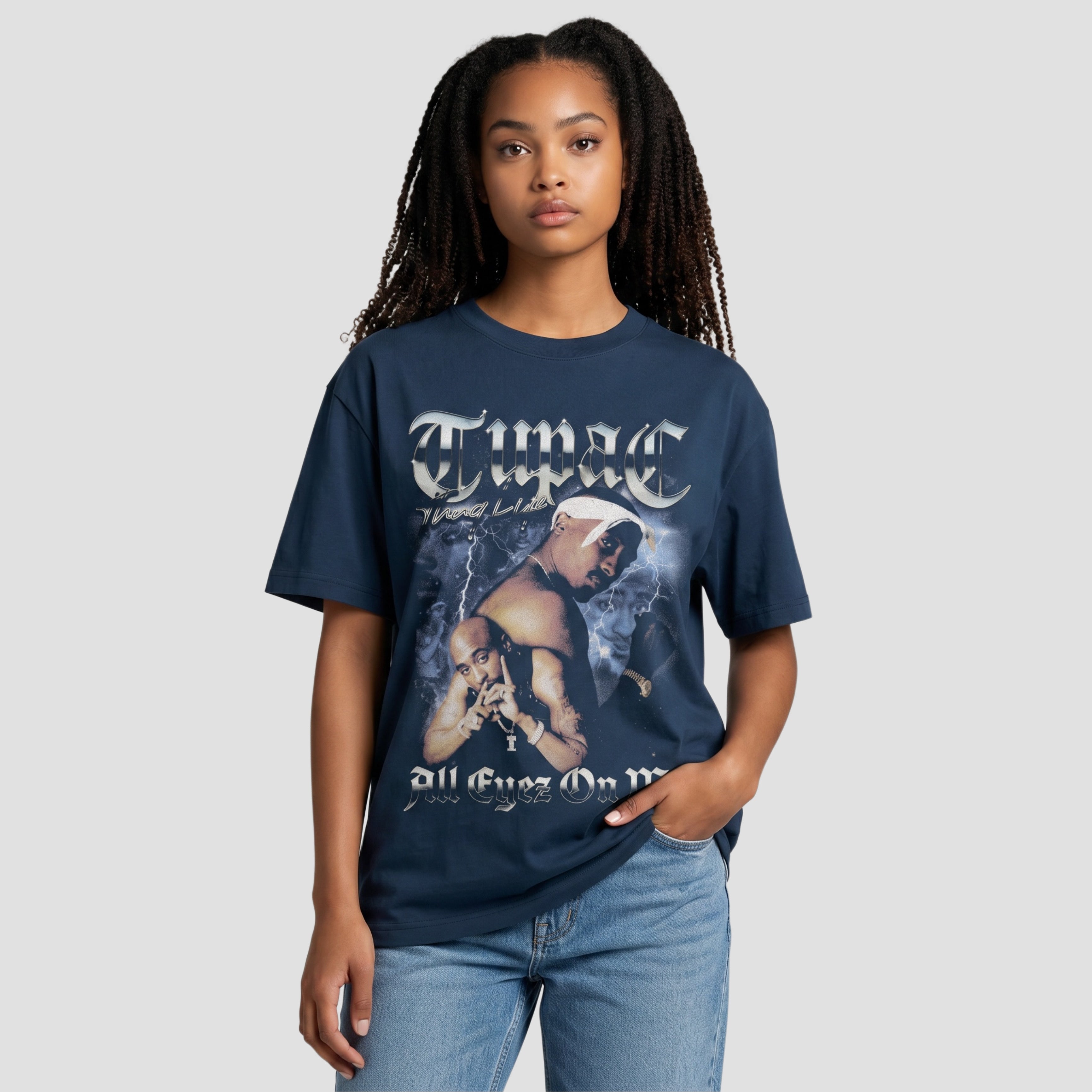 Tupac - Oversized T-Shirt