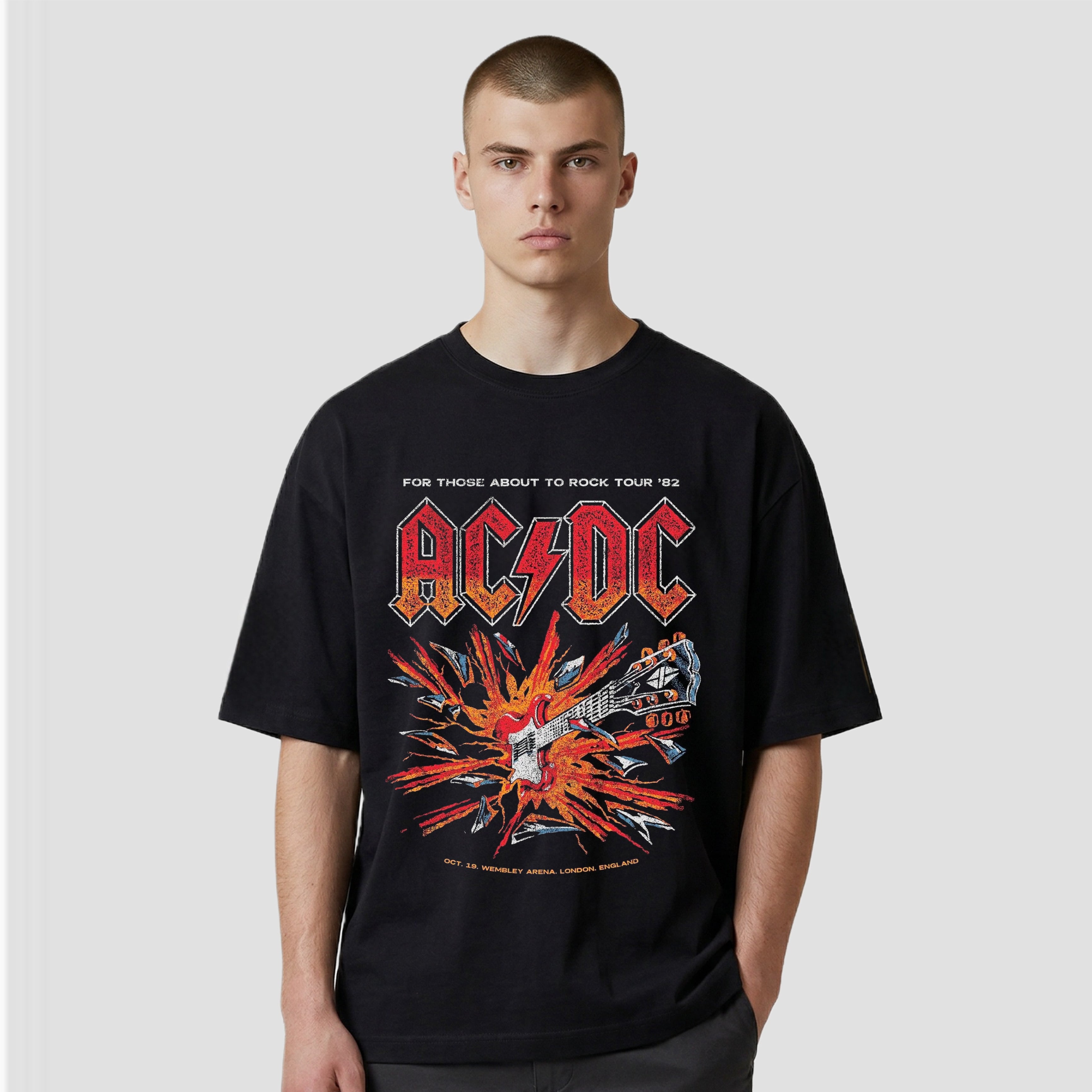 AC/DC - Oversized T-Shirt