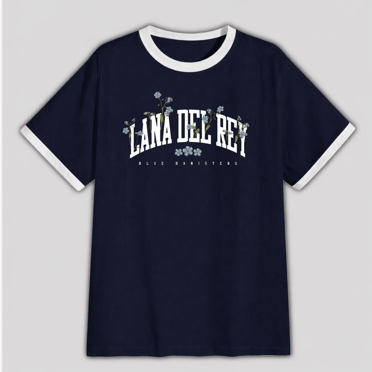 Lana Del Ray - Regular Fit (Ringer) T-shirt