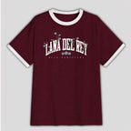Lana Del Ray - Regular Fit (Ringer) T-shirt