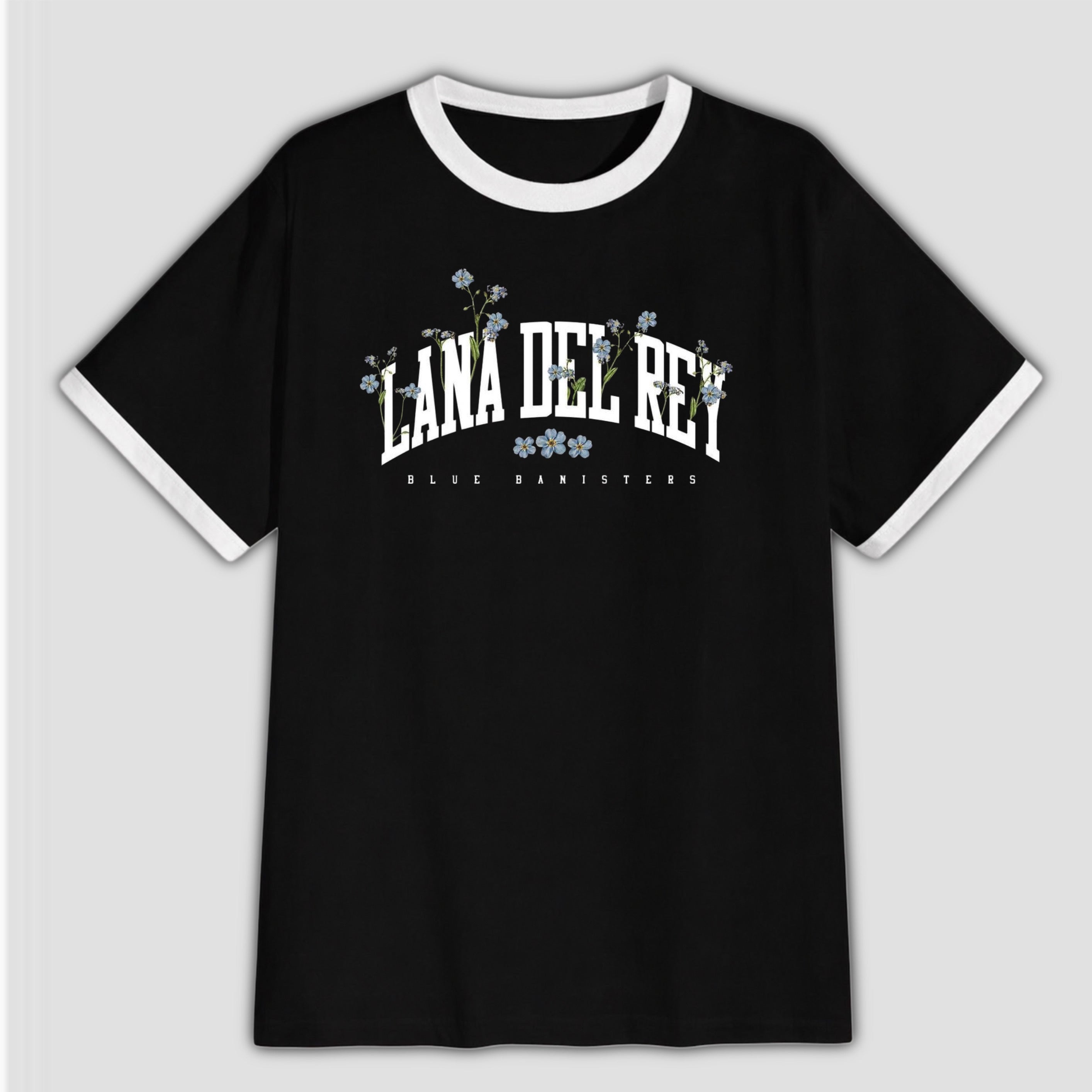 Lana Del Ray - Regular Fit (Ringer) T-shirt