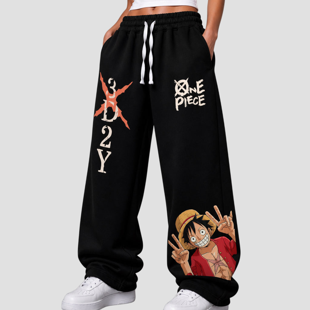 Luffy (One Piece) - Baggy Sweatpants