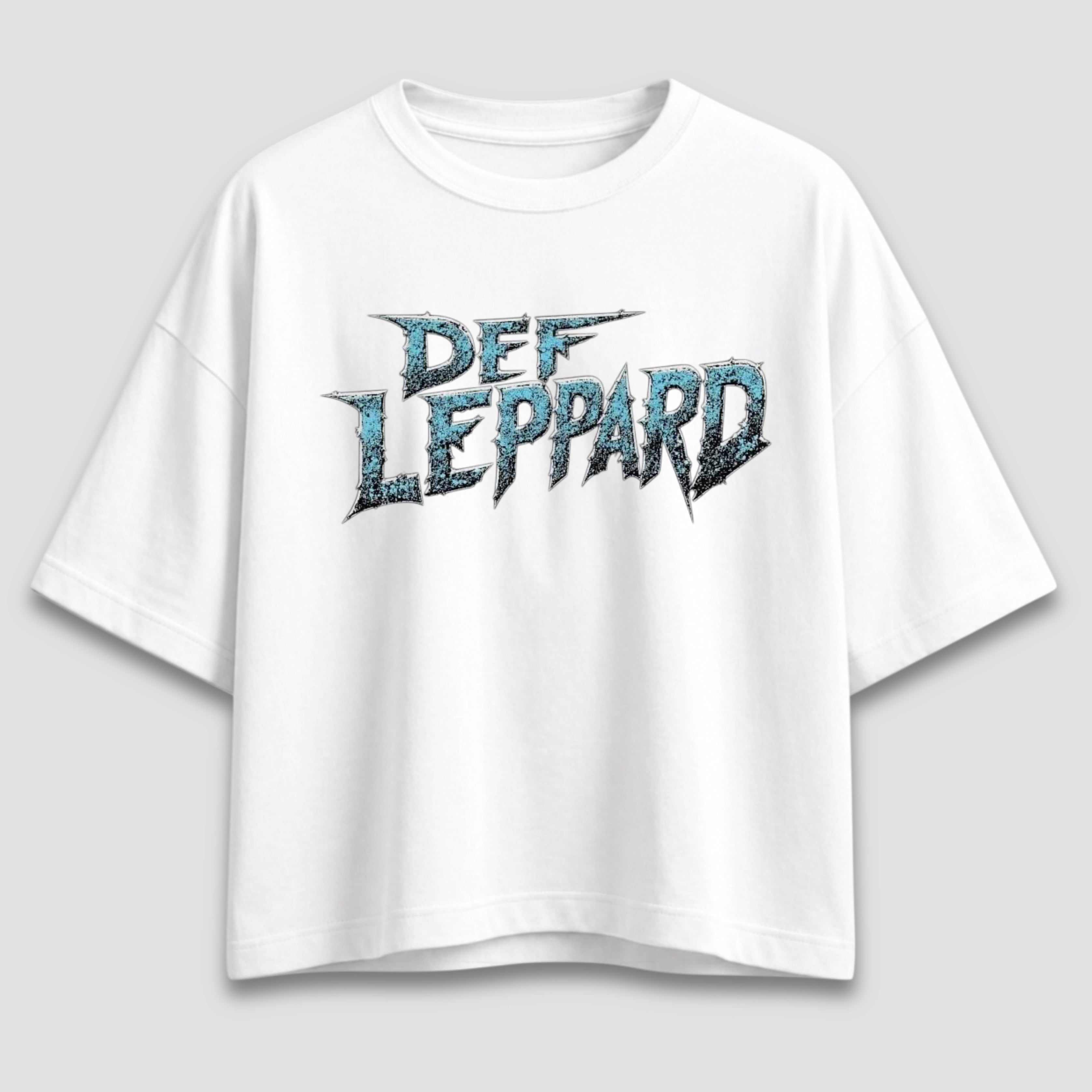 Def Leppard - Boxy Fit T-shirt