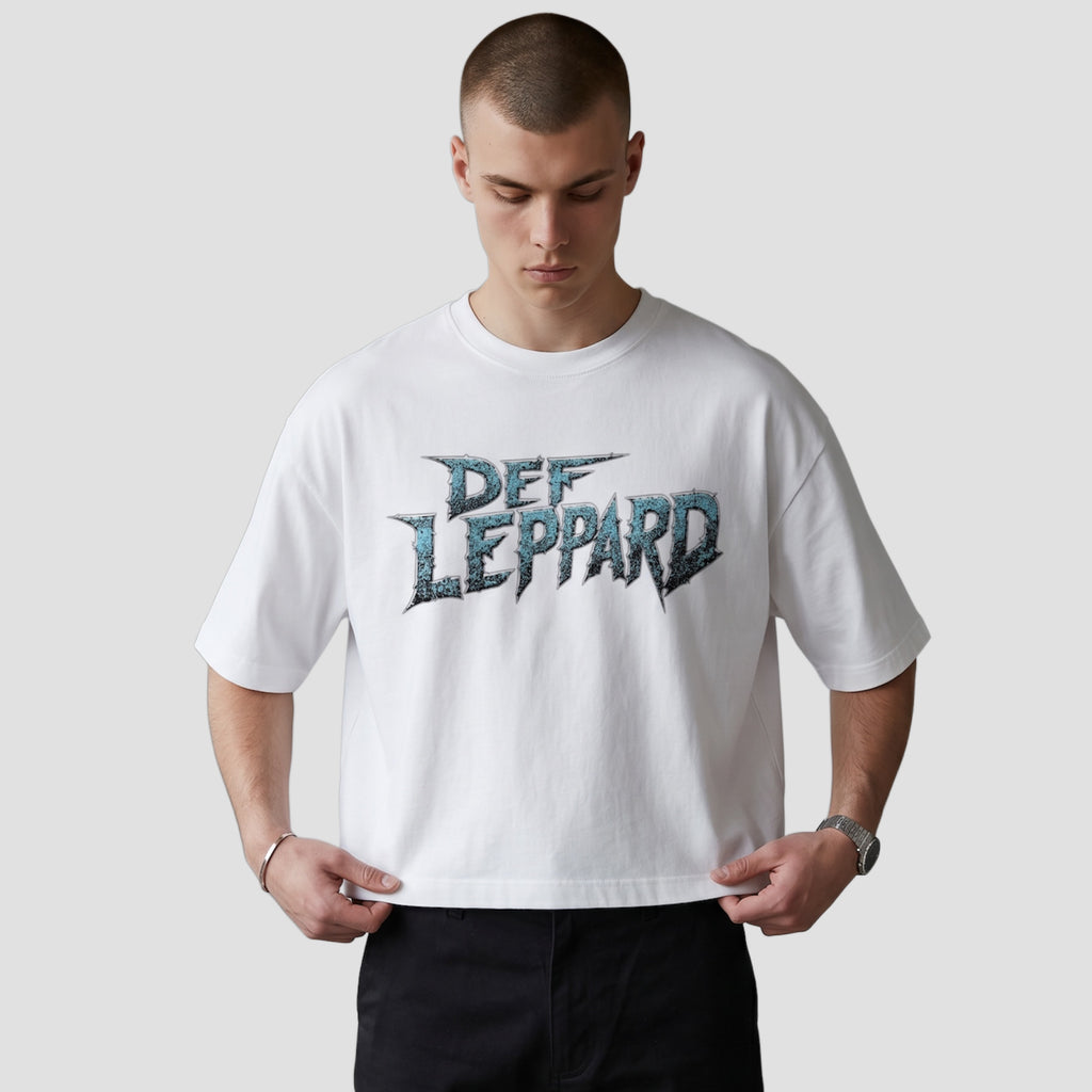 Def Leppard - Boxy Fit T-shirt