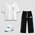 NBA - Full Set (Oversized T-shirt + Baggy Sweatpants + Cap)