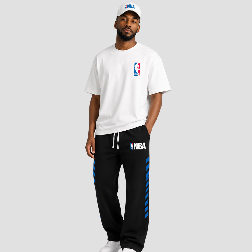 NBA - Full Set (Oversized T-shirt + Baggy Sweatpants + Cap)