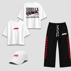 F1 (Red Bull Team) - Full Set (Boxy Fit T-shirt + Baggy Sweat Pants + Cap)