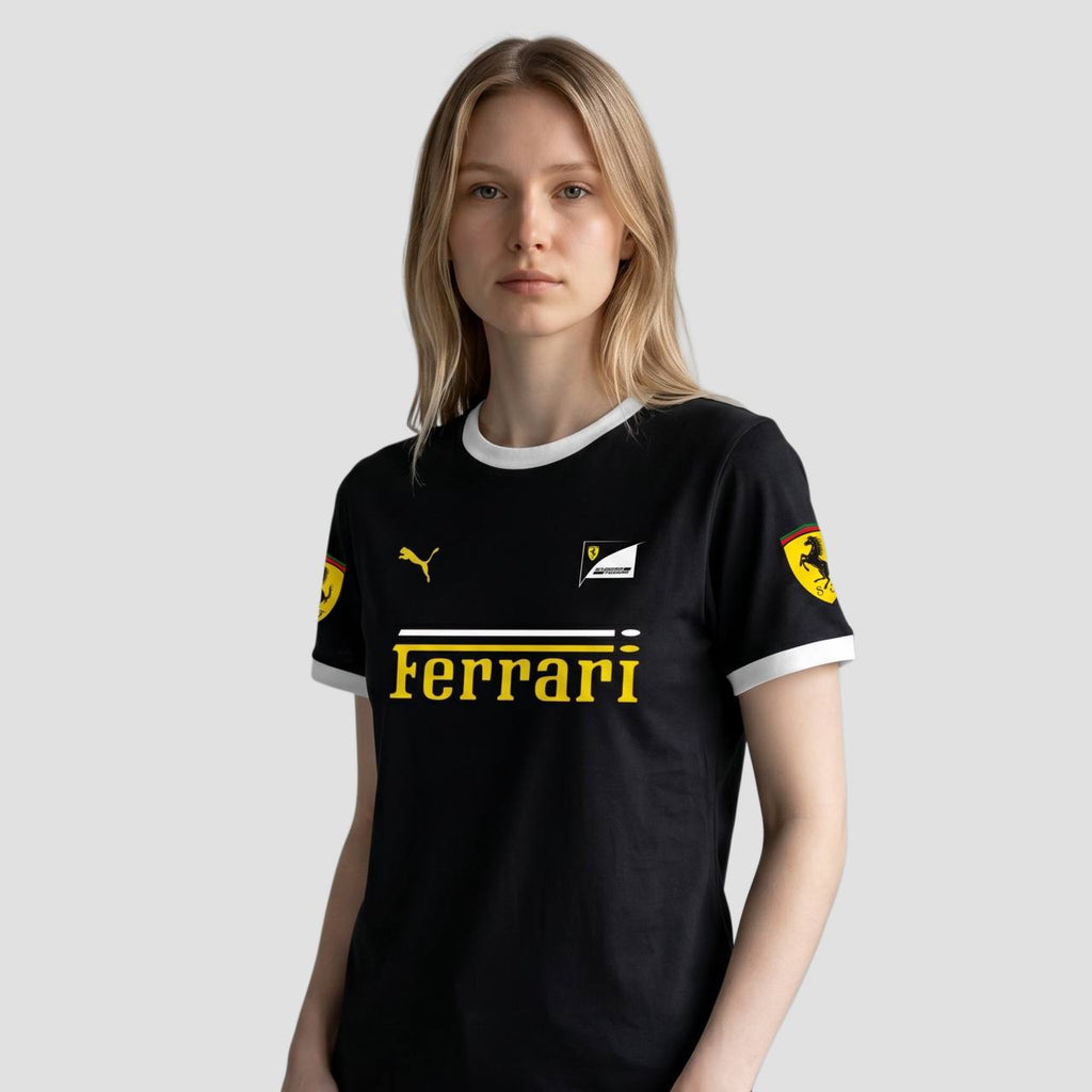Ferrari - Regular Fit (Ringer) T-shirt
