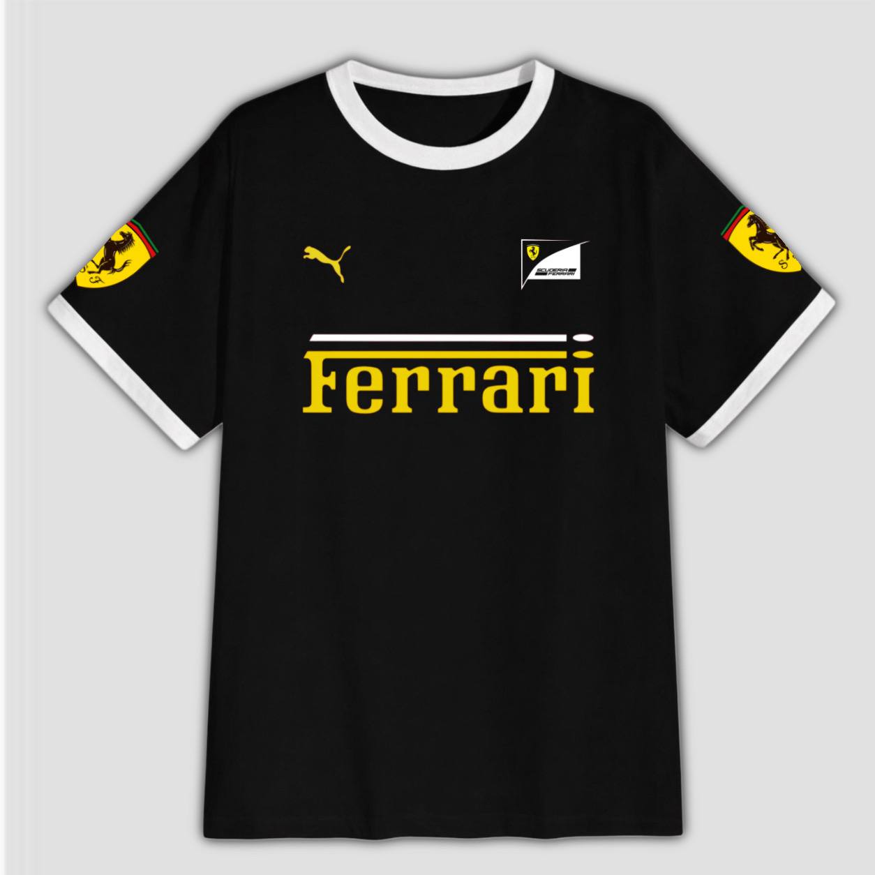 Ferrari - Regular Fit (Ringer) T-shirt